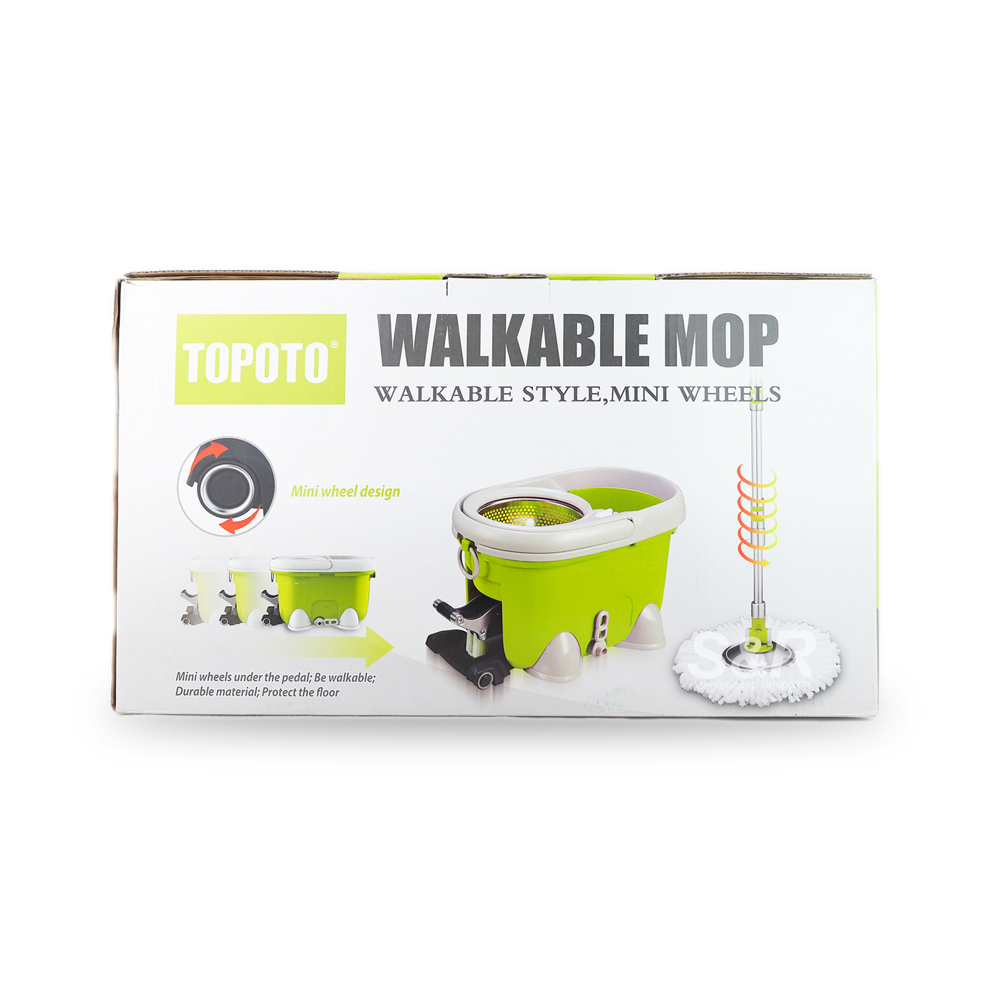 Topoto Walkable Mop 1 set